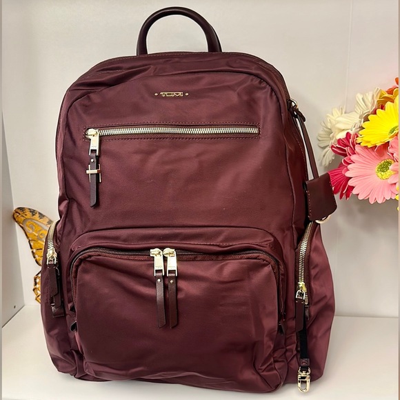 Tumi Handbags - TUMI VOYAGEUR BACKPACK CARSON NYLON LIKE NEW W/OUT NO TAGS SHADE OF BERRY PURPLE